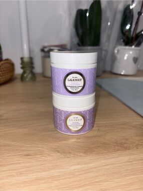 Lalicious Sugar Lavender Scrub & Body Butter Set NEW